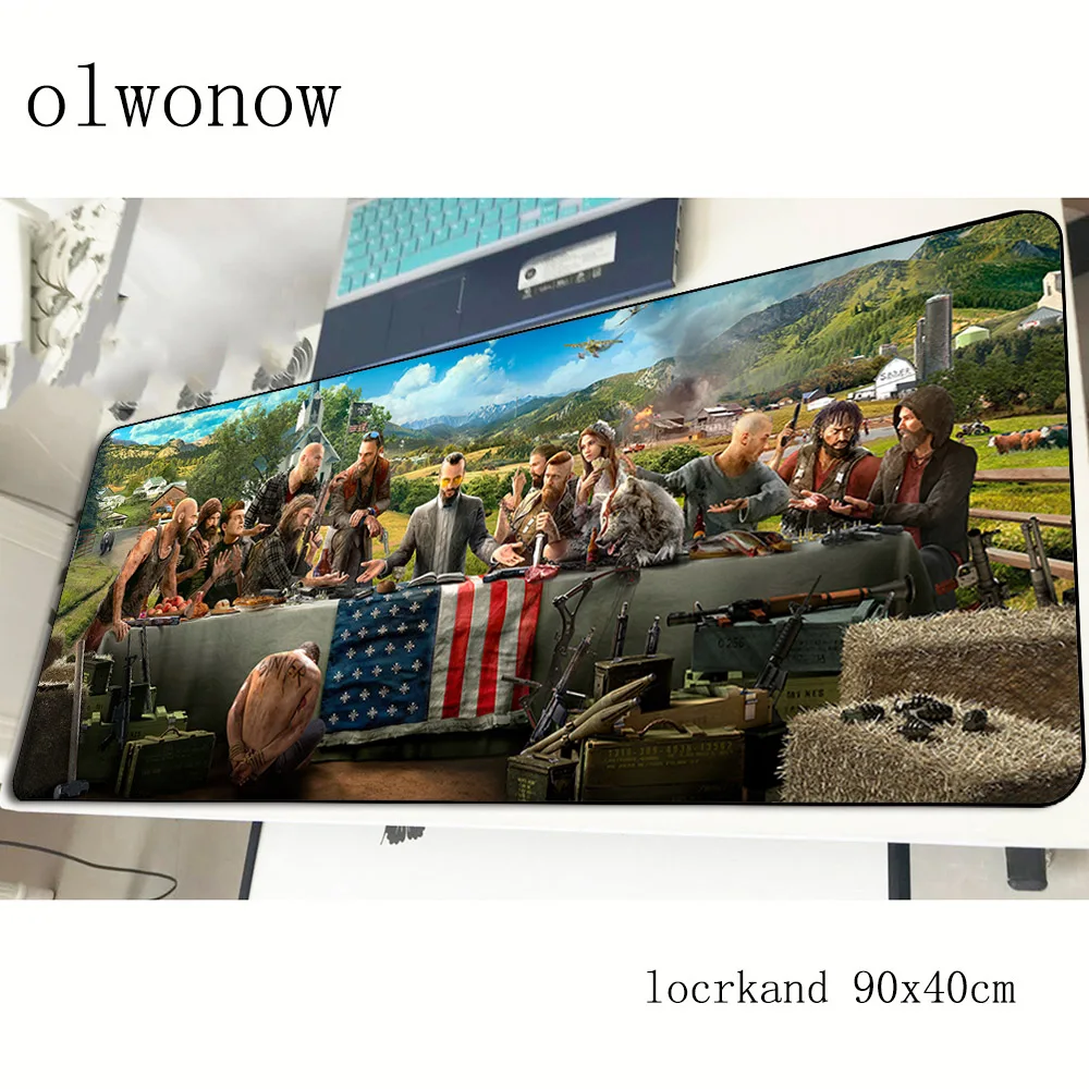 Коврик для мыши far cry компьютерный геймер красивый коврик 900x400x3 мм Подарочный