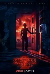 Фильм из сериала очень странные шелк постер декоративная стена картина 24x36