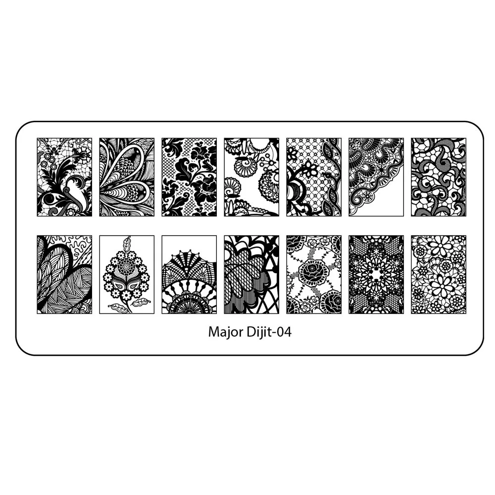 1 шт DIY Художественный штамп с изображением для ногтей штамповка пластины маникюр шаблон наклейки Скрапбукинг