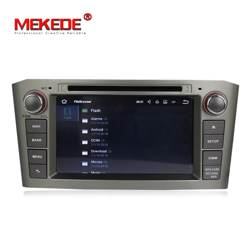 2din 2 Гб ОЗУ Android 7 1 Автомобильный DVD Радио стерео плеер для TOYOTA AVENSIS 2003 2008 gps