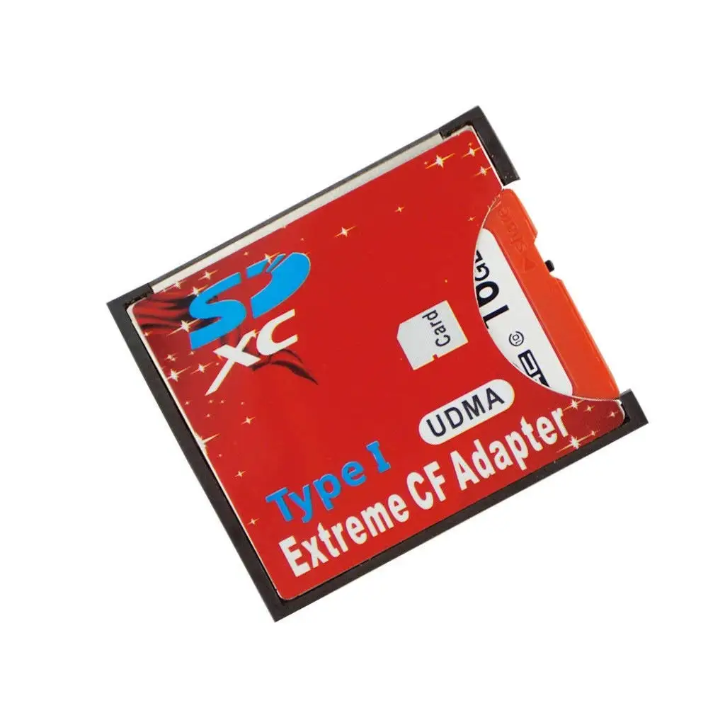 Адаптер для sd карты CF беспроводной Wi Fi SD MMC SDHC SDXC разъем Type I UDMA компактная флеш