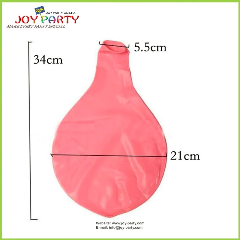 6 шт. в партии 3" 90 см Розовый цвет Гигантские большие латексные шарики для вечеринки Свадебный декор