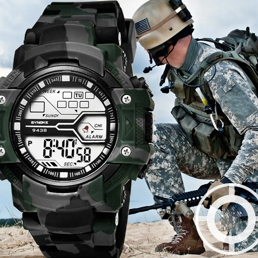

Outdoor Sports military Watch Alarm Clock Multifunction LED Digital Wristwatch reloj tactico Waterproof Watch reloj deportivo