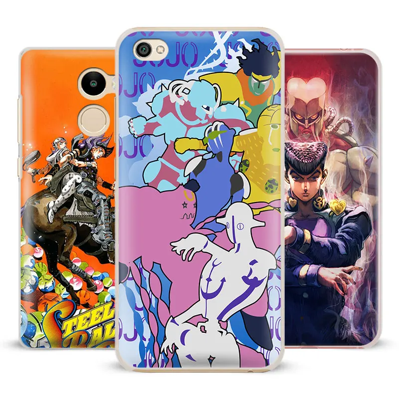 JoJo's Bizarre Adventure Phone Case Shell Cover For Xiaomi Redmi Note 2 3 4 4X 5A Pro Mi 4 5 5S