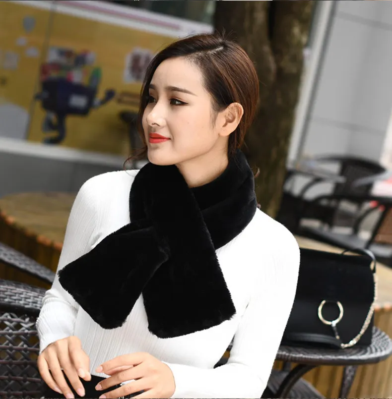 1 (8)Women Solid Chunky Cable O Ring Knitted Wool Scarf Snood Infinity Neck Warmer Cowl Collar Circle Crochet Scarf Winter Warm 2018