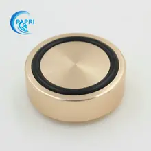 4PCS Golden 44 17mm Machined Solid Aluminum Amplifier Foot Cabinet Radio Speaker DAC CD Playe Computer