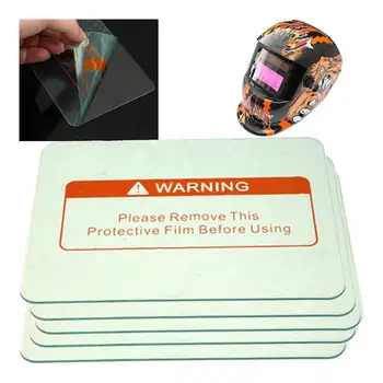 

Transparent Solar Auto Darkening Welder Mask Lens Face Eye Protect Welding Helmet Lens Replaceman Arc-Emitting Radiation