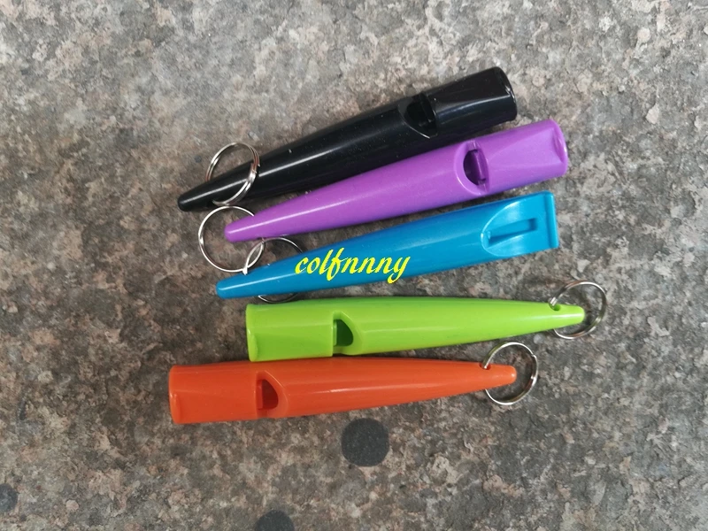 20PCS 8cm size Dog whistle Pet Training Plastic Whistle
