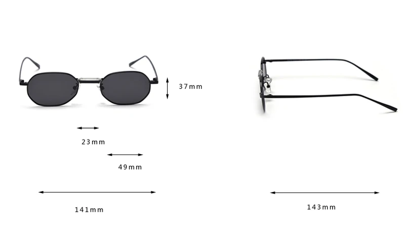 Peekaboo, мужские поляризованные солнцезащитные очки, Прямоугольная оправа, металлический дизайн, женские солнцезащитные очки, маленький размер, uv400, летние аксессуары