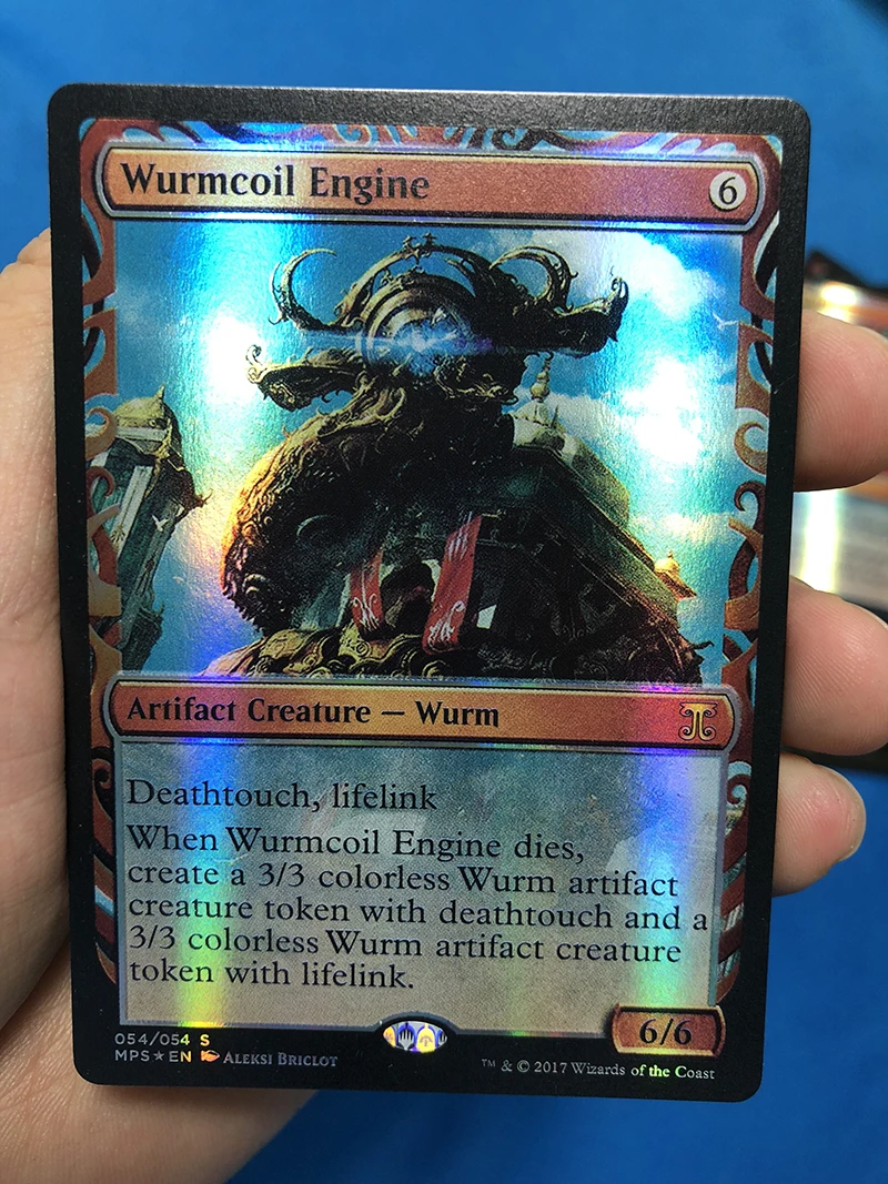 

Wurmcoil Engine Kaladesh Inventions Foil magician ProxyKing 8.0 VIP the proxy cards to gathering every single mg card.