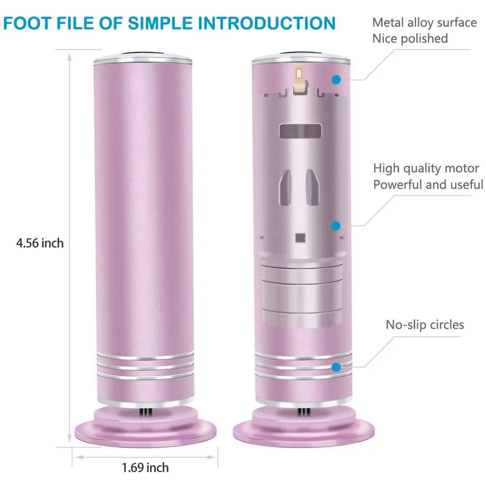 Электронный напильник для ног 2-го поколения с заменой, круги из шкурки, быстро удаляют ноги, жесткая сухая омертвевшая кожа, мозоли кукурузы