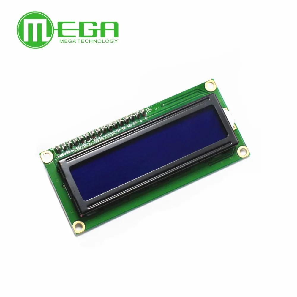 Адаптер с синей подсветкой IIC/I2C + LCD 1602, 1 комплект, плата адаптера ЖК-дисплея для arduino, Комплект «сделай сам» Адаптер с синей подсветкой IIC/I2C + LCD 1602, 1 комплект, плата адаптера ЖК-дисплея для arduino, Комплект «сделай сам»