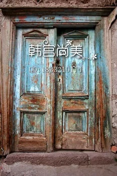 

HUAYI Vintage Door Backdrop Art Fabric Newborn Backdrop D-7033