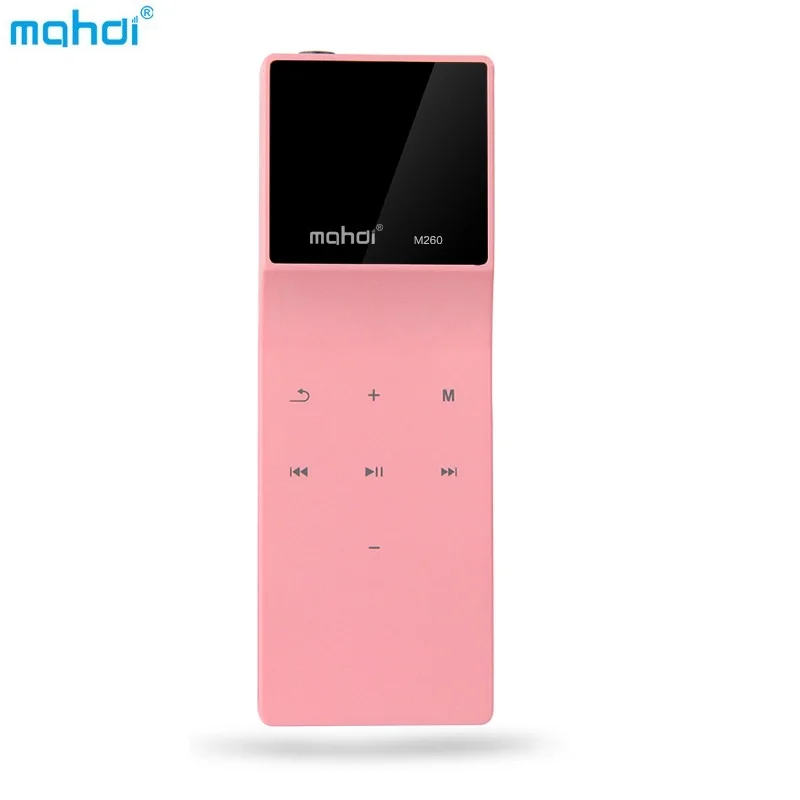 

Mahdi MP3 Player Bluetooth Mini MP3 Player 8G Music Player Touch MP3 24 Languages With Pedometer Recorder E-Book Sport Clip