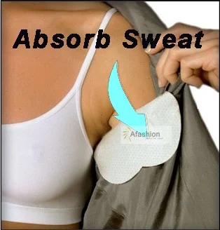 

50pcs Spirits Absorb Sweat Underarm Pads deodorant armpits antiperspirant Men Women tape Stickers Free shipping