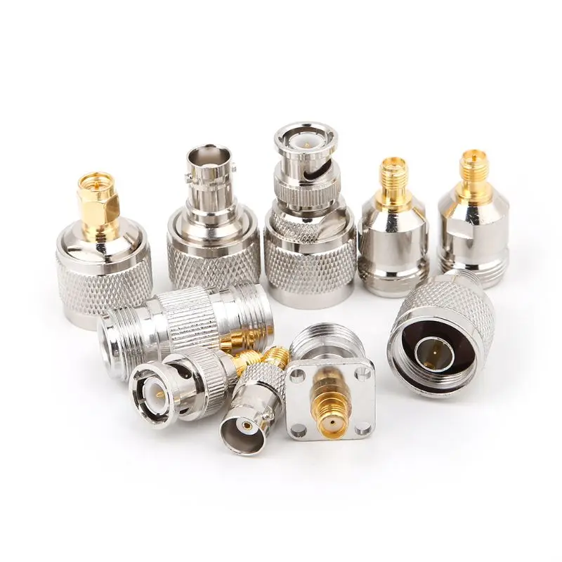 

20pcs N Type BNC TNC SMA RF Connector Adapter Kit Test Converter