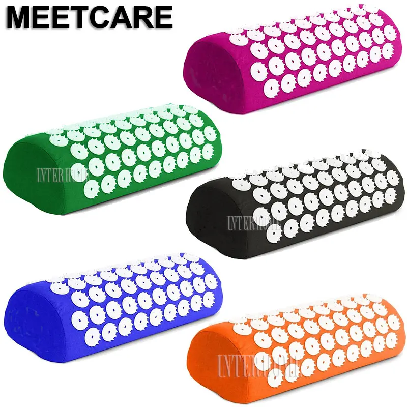 목 통증을위한 매직 침술 베개 Yantra Shakti Mat 지압 마사지 피로 회복 우울증 제거 Slee 개선마사지 베개