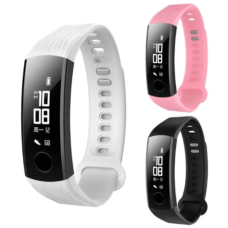 

for Huawei Smart Watch Band Soft Silicone Wristwatch Band Bracelet Strap Replacement for Huawei Honor 3 Smart Bracelet Promotion