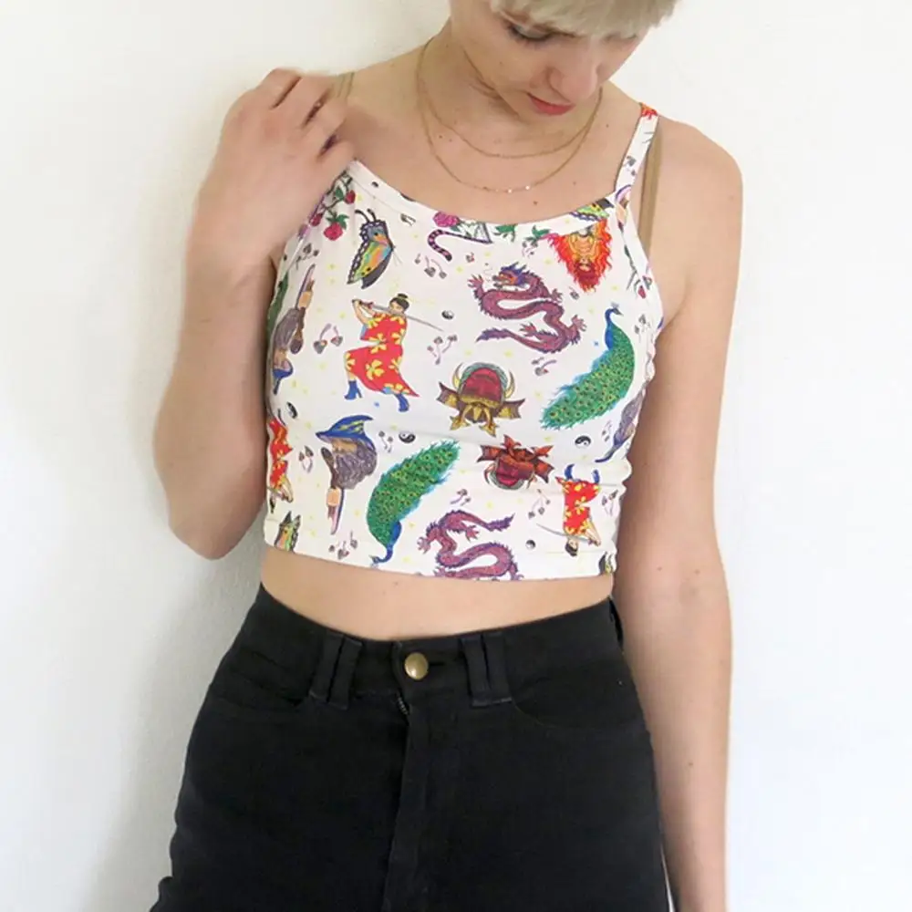 

womens top Animal Print T-shirt Jacket With Round Collar And Sleeveless Sling tops femininos sexy top women High Quality Hot TC3