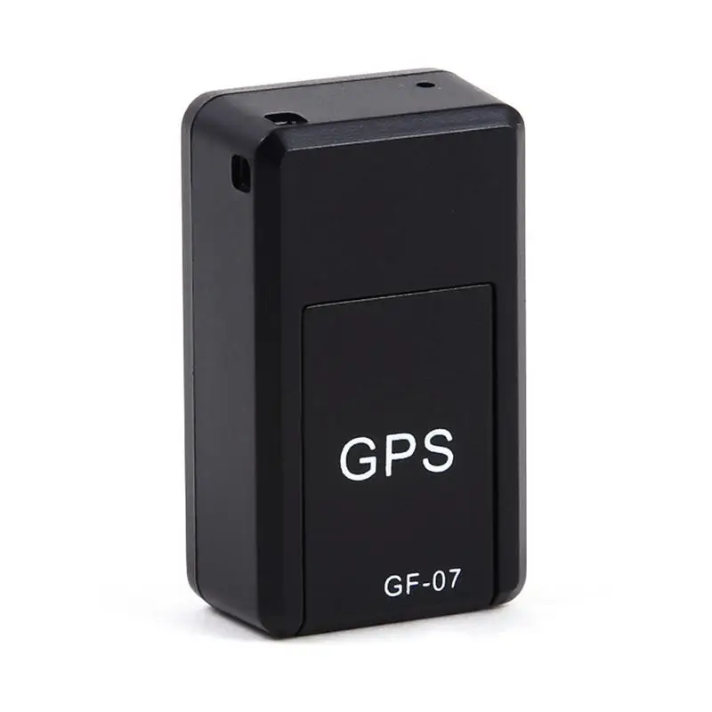 Супер Мини gps трекер для автомобиля сильная Магнитная установка gps отслеживающий локатор персональный отслеживающий объект противоугонное устройство - Цвет: Black