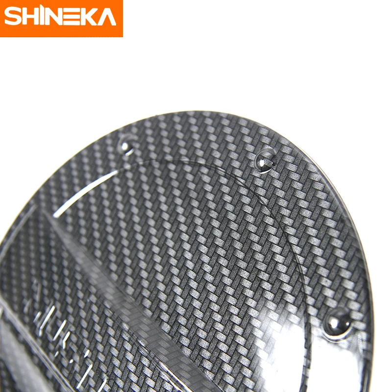Стильная крышка для бензобака SHINEKA из углеродного волокна топливного бака АБС
