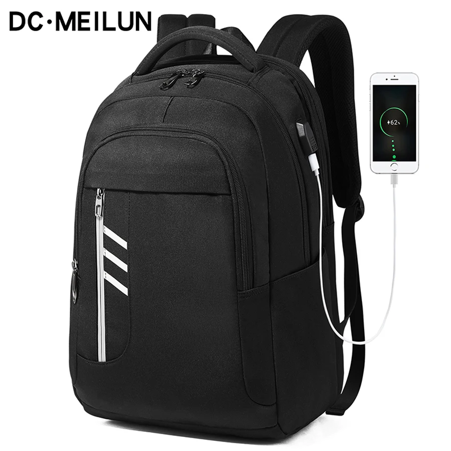 

15.6 inch Laptop Backpack Men USB Charging Backpack Anti theft Large Capacity Travel Backpack Teenager School Bag Male Mochila