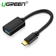 Адаптер Ugreen usb type c к USB 3,0 OTG конвертер для apple macbook samsung s9 s8 huawei xiaomi ноутбук USB C адаптер Android