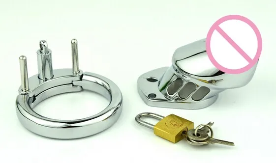 Free Shipping Male Chastity Lock Small Cage Men Lock Chastity Belt Barbell penis ring sleeve toys for men snap rings 2 Free Shipping Male Chastity Lock Small Cage Men Lock Chastity Belt Barbell penis ring sleeve toys for men snap rings 2