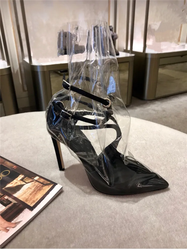 PVC Cut-out heels (2)