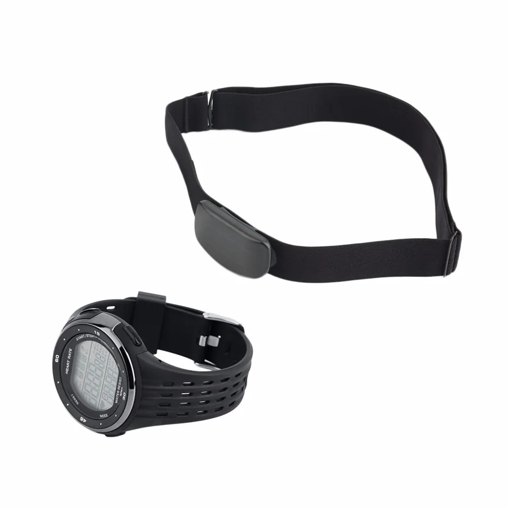 

Outdoor Sports Watches Wireless Chest Strap Heart Rate Watches Heart Rate Monitor Watch + Chest Belt Set