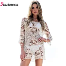 Sexy Beach Cover up Crochet White Swimwear Dress Ladies Bathing Suit Cover ups Beach Tunic Robe De Plage Beach Cardigan Swimsuit Sexy Beach Cover up Crochet White Swimwear Dress Ladies Bathing Suit Cover ups Beach Tunic Robe De Plage Beach Cardigan Swimsuit