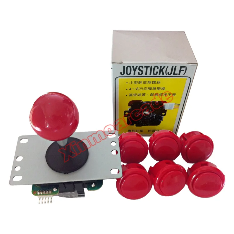 X Sanwa Joystick Buttons Kit 03