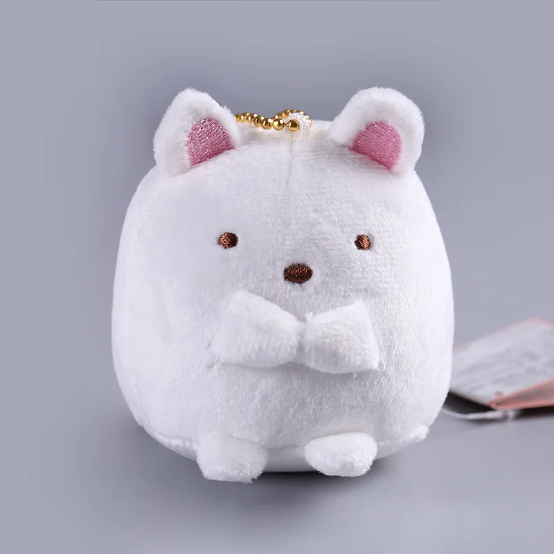 8 см Kawaii для костюмированной вечеринки по японскому аниме Sumikko Gurashi Сан-х ручной биологический Мягкие плюшевые игрушки и милые носки с рисунками зверей из мультфильмов, Кукла Детская подарок