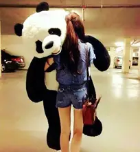 Oversized panda plush toys doll valentine day gift birthday gift super huge panda doll about 180cm