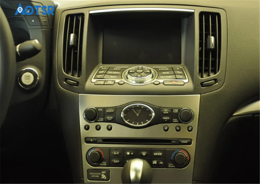 Best Android8.1 4+64GB 13.6 inch Car No DVD Player GPS Navigation For Infiniti G37 G35 G25 G25 G37S headunit multimedia tape recorder 1
