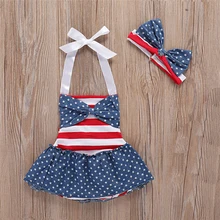 Dollplus Мода 2 шт./компл. Детские купальники для девочек Купальники для детей бикини платье купальник дети девочки пляжный купальник