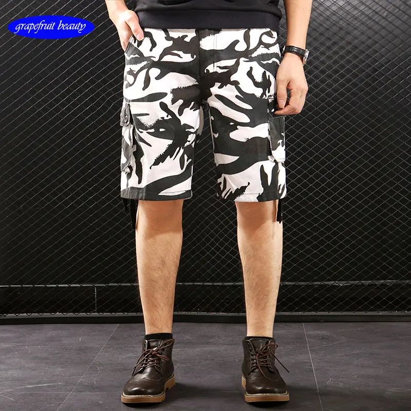 

Cargo Shorts Men Cool casual Summer Hot Sale Cotton Casual Men Short trousers Brand Clothing Comfortable sweatpants men Cargo