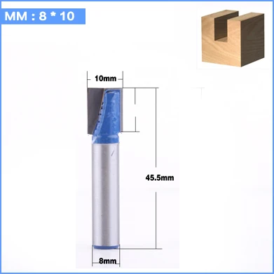 8 мм хвостовик очистки нижней гравировки твердого бит карбида фреза Деревообрабатывающие инструменты ЧПУ фреза Концевая фреза для древесины плоская дверь