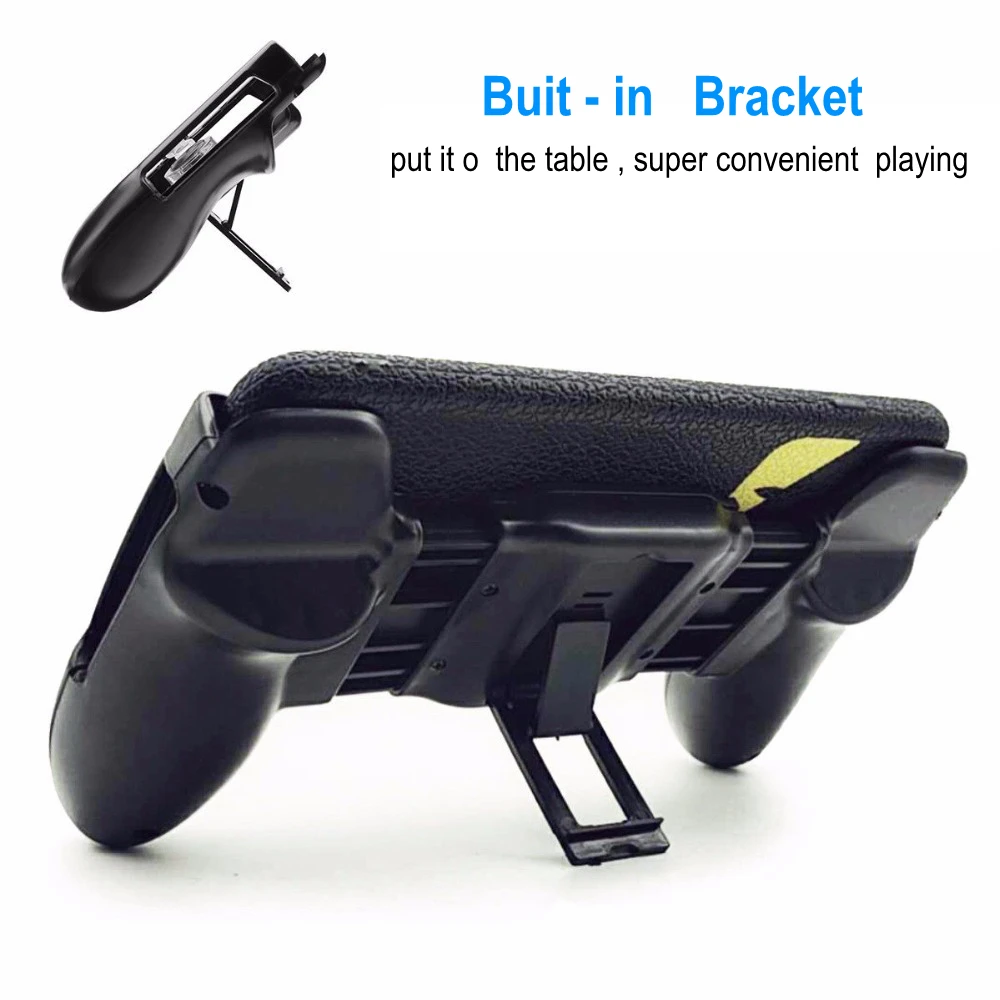 PUGB/PUBG Mobile Gamepad Controller Joystick L1 R1 Triggers Button for Android Phone iPhone Joysticks L1R1 Mobile Game Pad Kit PUGB/PUBG Mobile Gamepad Controller Joystick L1 R1 Triggers Button for Android Phone iPhone Joysticks L1R1 Mobile Game Pad Kit