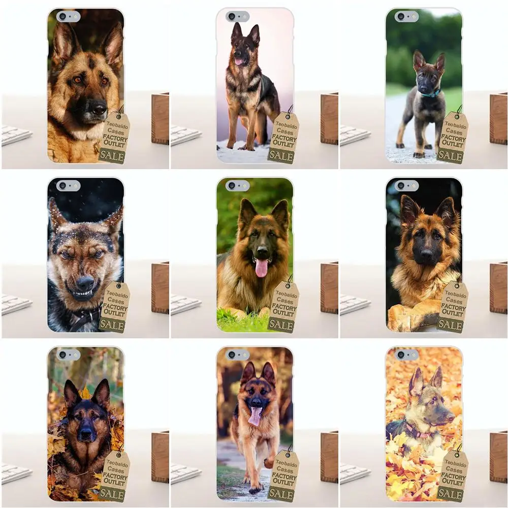 

Tpwxnx For Sony Xperia Z Z1 Z2 Z3 Z4 Z5 compact Mini M2 M4 M5 T3 E3 XA Soft Luxury Funny German Shepherd Dog Puppy
