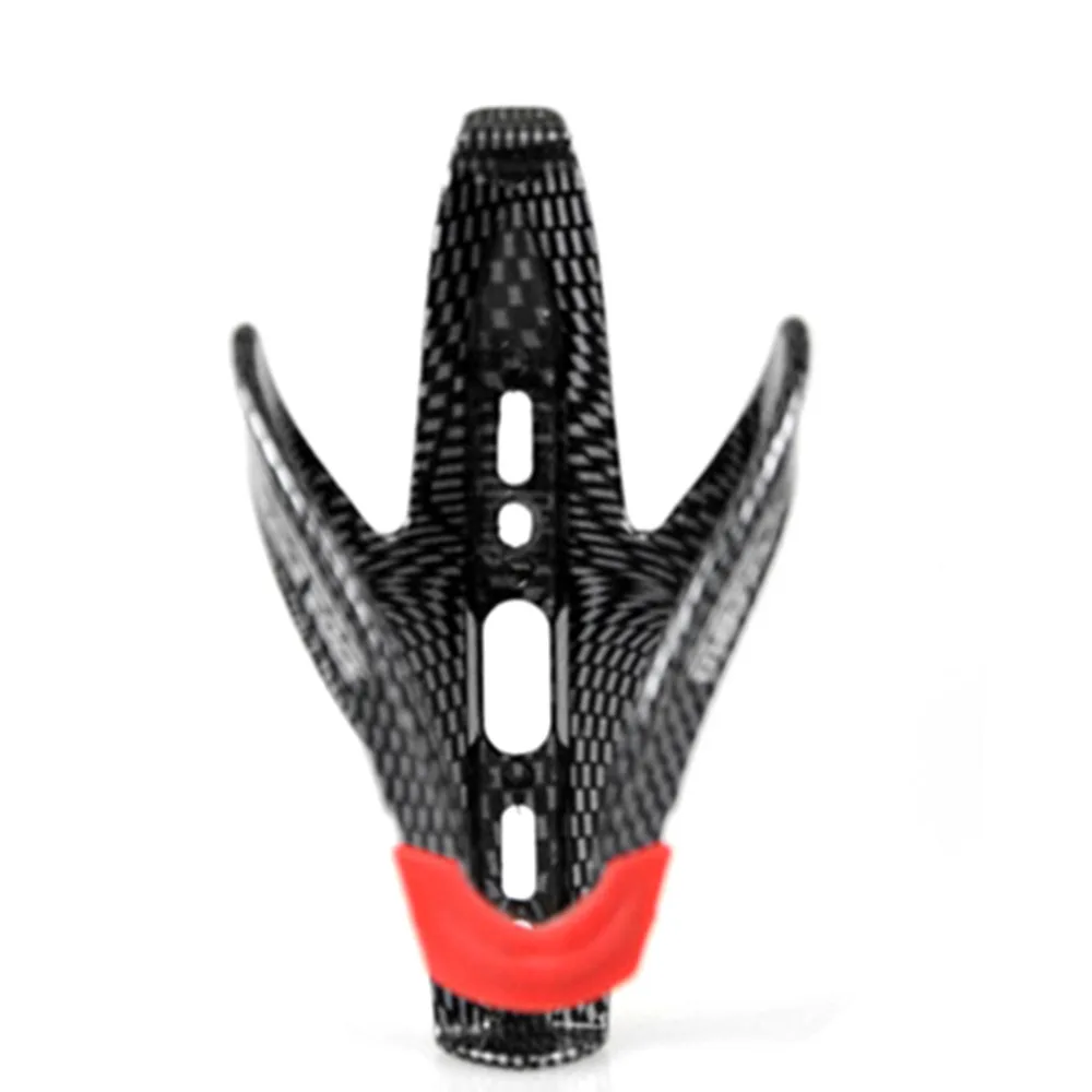 New Outdoor Cycling Bicycle Carbon Fiber Water Bottle Drinks Holder Bike Bottle Cup Cages Rack