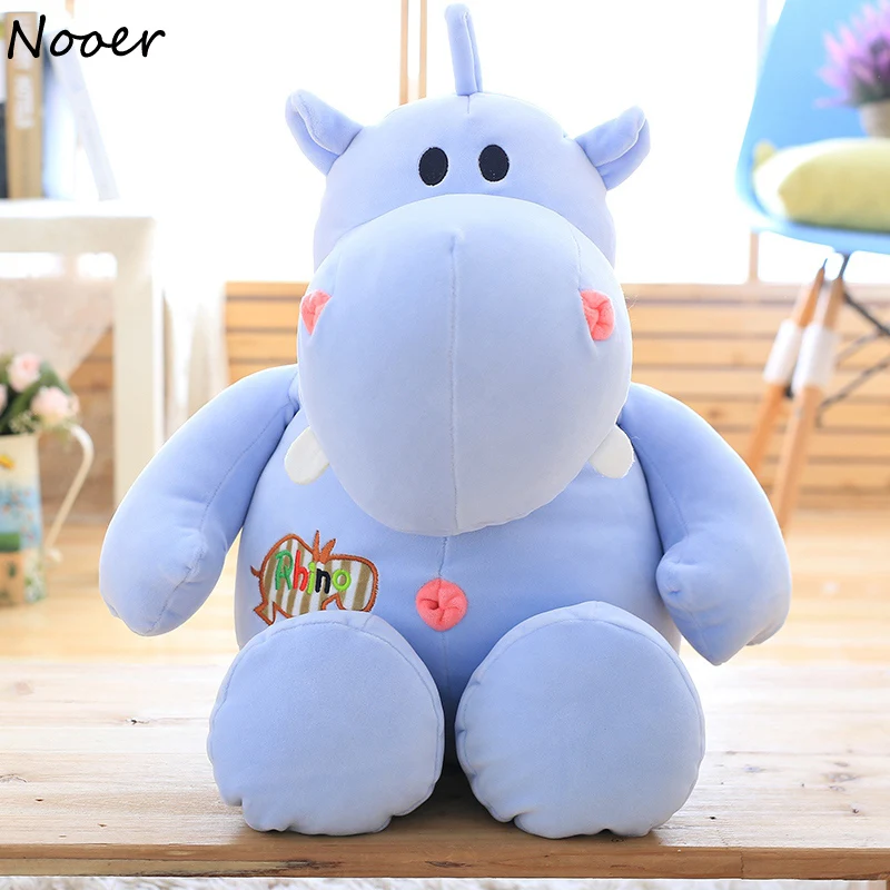 

Nooer 45/60cm Soft Hippo Plush Toy For Children Stuffed Animals Hippo Doll Kids Girl Gift Baby Sleep Toy Free Shipping