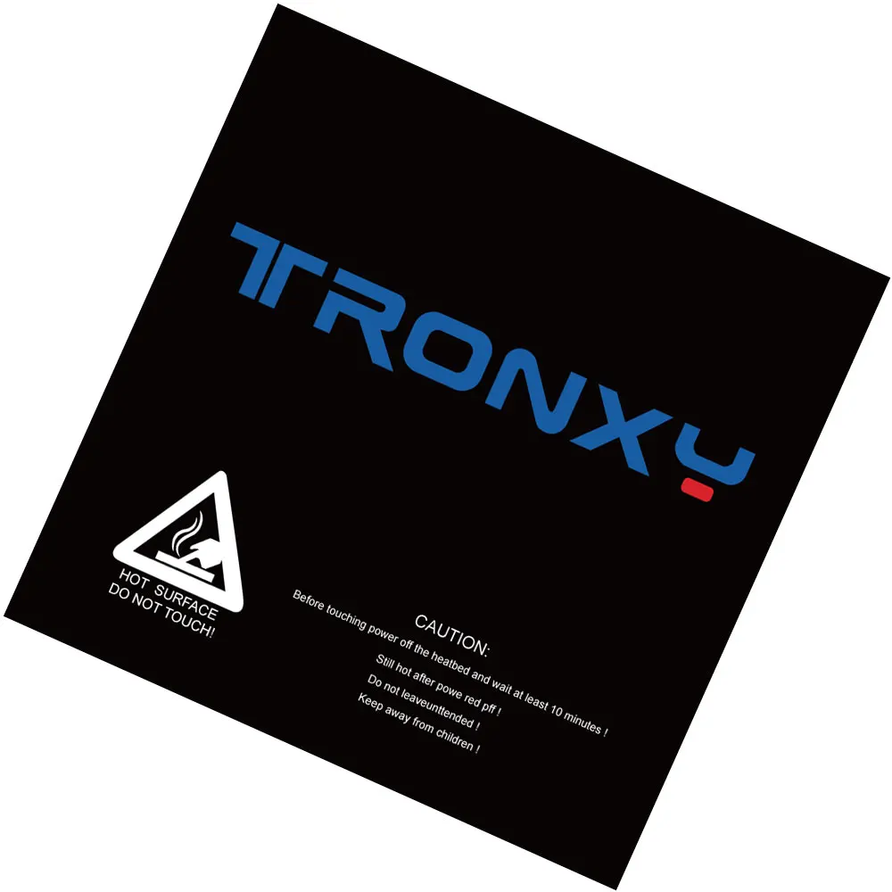 TRONXY 330*330 мм 210*200 мм скрабы поверхности горячие наклейки для кровати тепло наклейки для кровати Горячая кровать лента для 3d принтера