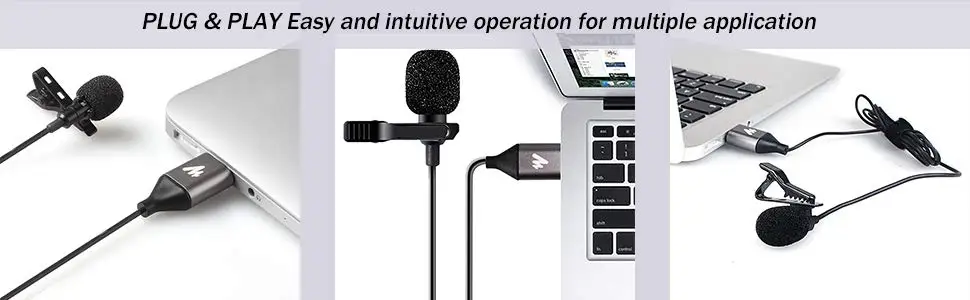 AU-410 USB lavalier microphone 006