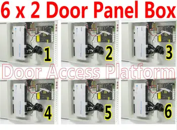 

1 Order=6 pcs x PSU Power Box 2 Door/4 Readers Controller panel Web+TCP/IP Network Two Door Lock control+PC software/Web boards