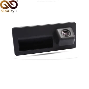 

RCD330 Car Trunk Handle Rear View Camera For Audi VW MQB PQ MIB Stereo Monitor Support Data Trajectory Line . Not need CANBUS