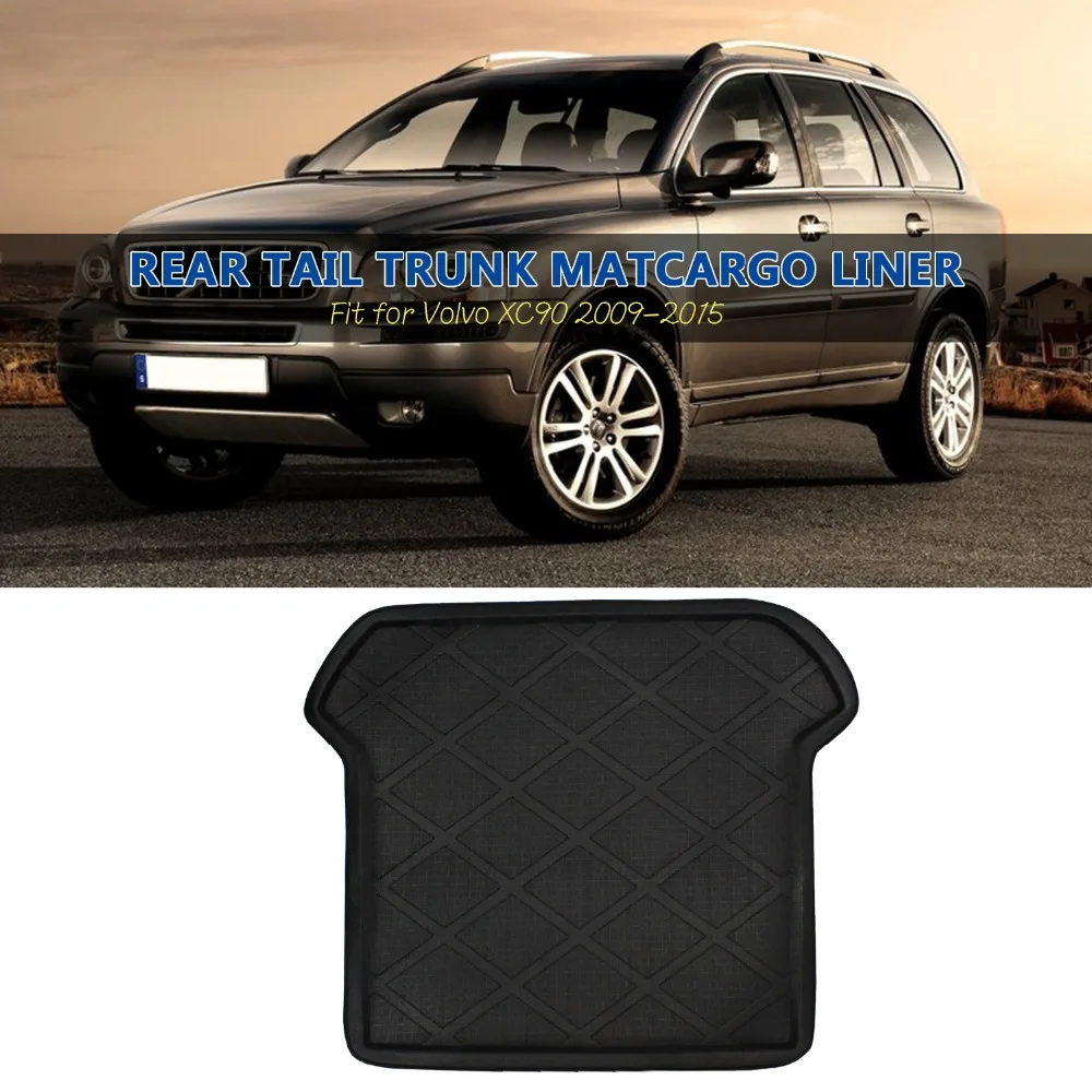Black Waterproof All Weather For Volvo XC90 2009 2015 Rear Car Truck