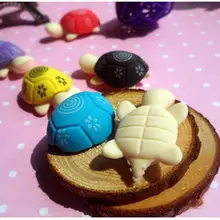 2PC Sveglio Della Tartaruga Del Fumetto A Forma di Eraser Animale Eraser di Gomma di Pulizia Cancelleria Fornitori Mini Giocattolo Del Regalo Del Capretto Del Bambino di Scuola Corretto