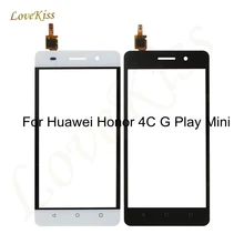 Высококачественная сенсорная панель, для huawei Honor 4C, сенсорный экран, дигитайзер, передняя стеклянная линза, сенсорный экран для huawei G Play Mini