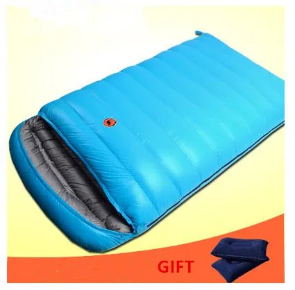 samcamel 3/ Season Camping C/álido Saco de dormir ligero impermeable blanco piel de plum/ón de pato